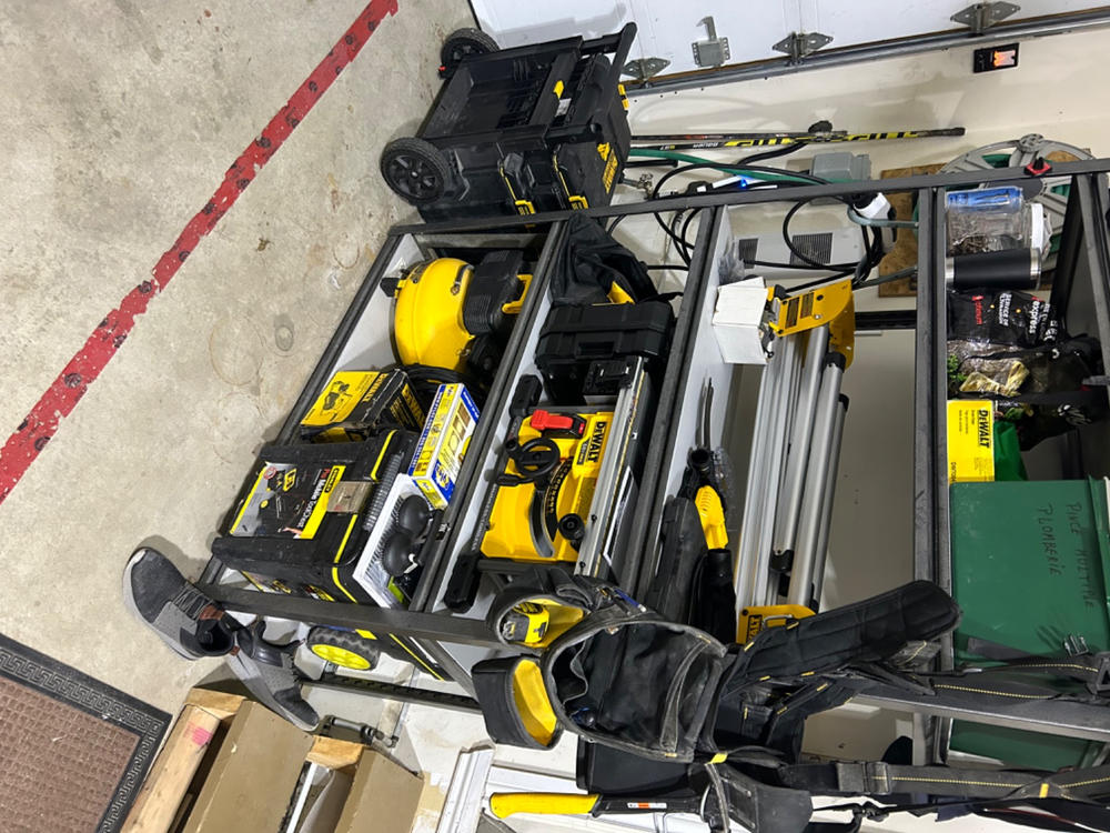 Dewalt DCS7485T1 - 60V MAX FLEXVOLT 8 1/2" TableSaw Kit w 1 - 6Ah Bat - Customer Photo From Henri Delage