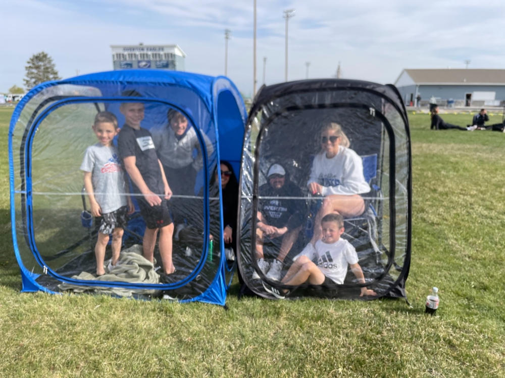 MyPod Mega Pop-up Tent for up to 4 People - Customer Photo From dallas robinson