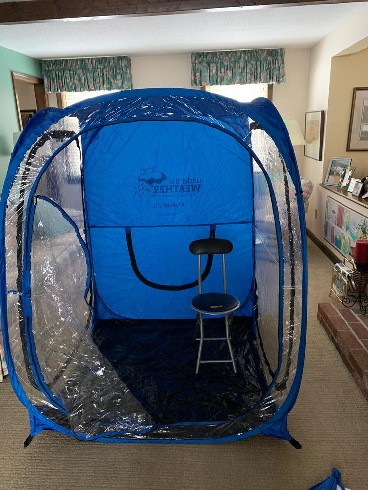 MyPod 2XL Pop-up Tent for up to 2 People - Customer Photo From Donna Mollica