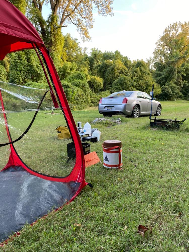 OriginalPod XL 1-Person Pop-up Tent - Customer Photo From Steve Carroll