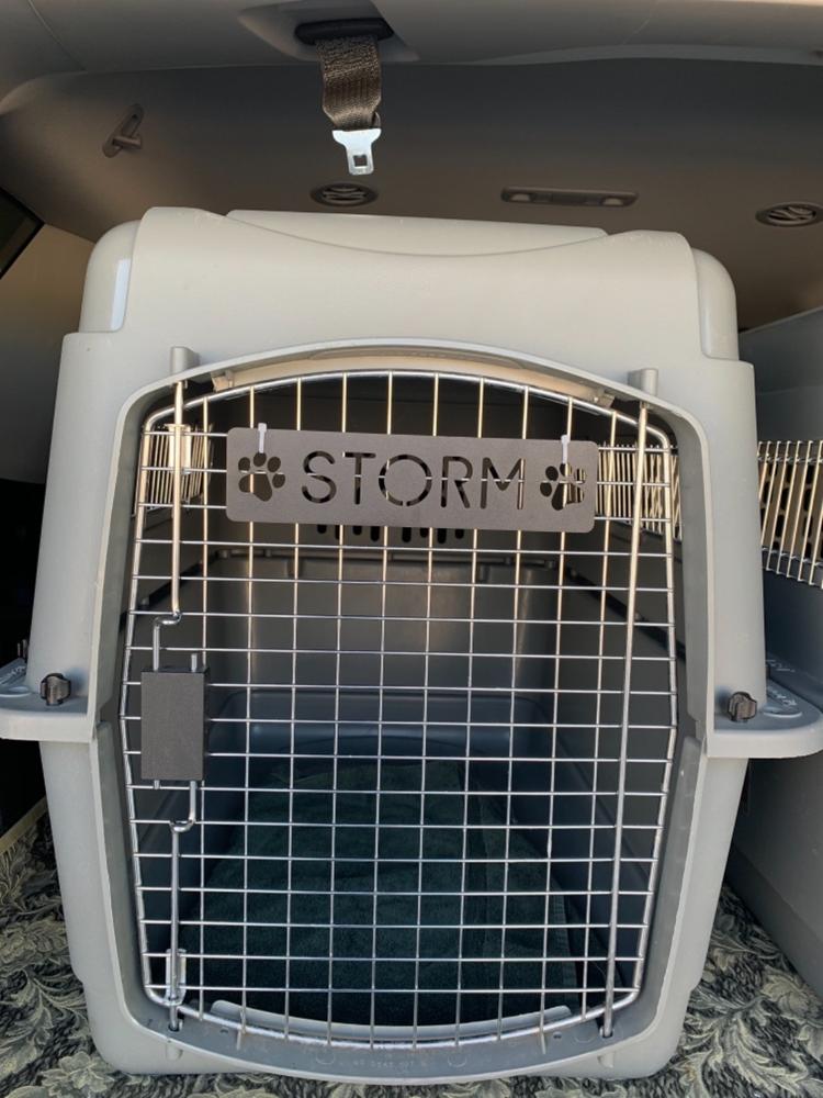 Pet Name Plaque with Paws - Customer Photo From Carlrne Groom