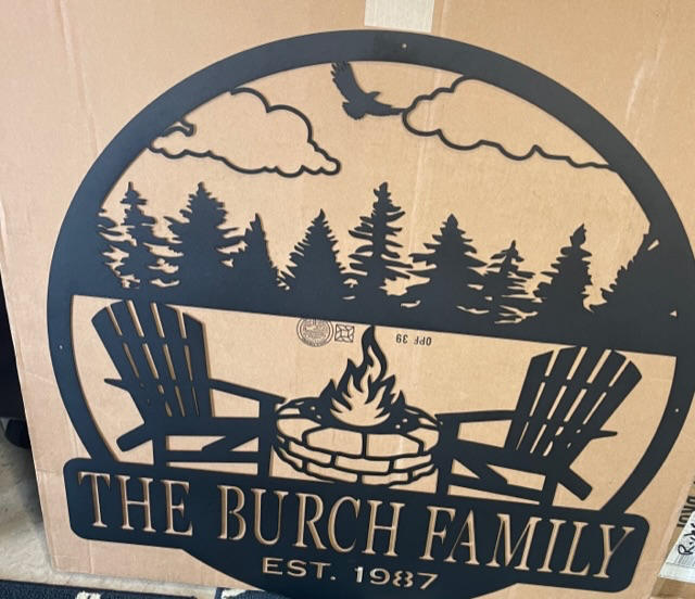 Campfire Monogram - Customer Photo From Jane Burch