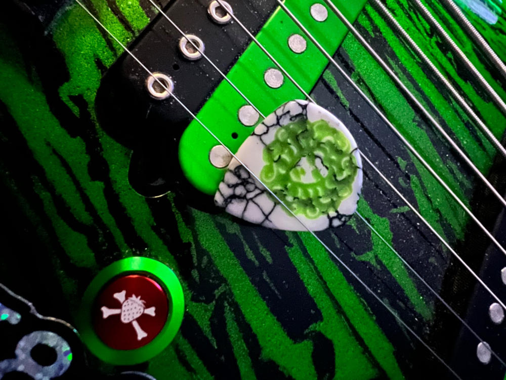 Medusa Plectrum - Customer Photo From Matthew Estep