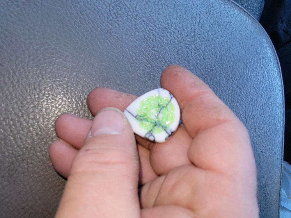Medusa Plectrum (Pre-Order) - Customer Photo From Shane Wallace 