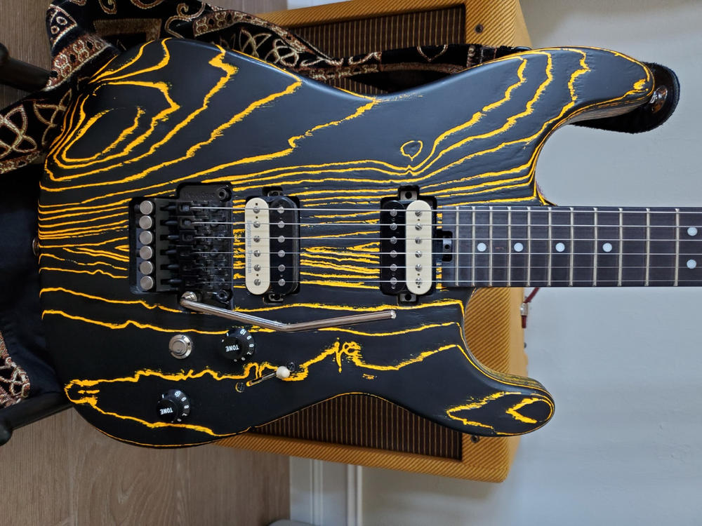 Iron Age Guitar Kill Switch (non-LED) - Customer Photo From Lou Patch