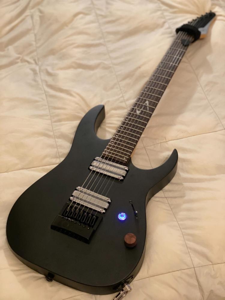 Spartan Steel (Chrome), LED Guitar Kill Switch (Latching Toggle) - Customer Photo From Michael Peters