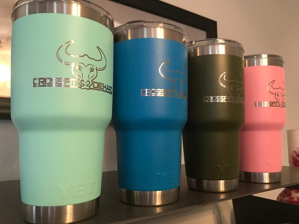 Personalized RTIC 30 oz Tumbler - Powder Coated - Customized Your Way with  a Logo, Monogram, or Design - Iconic Imprint