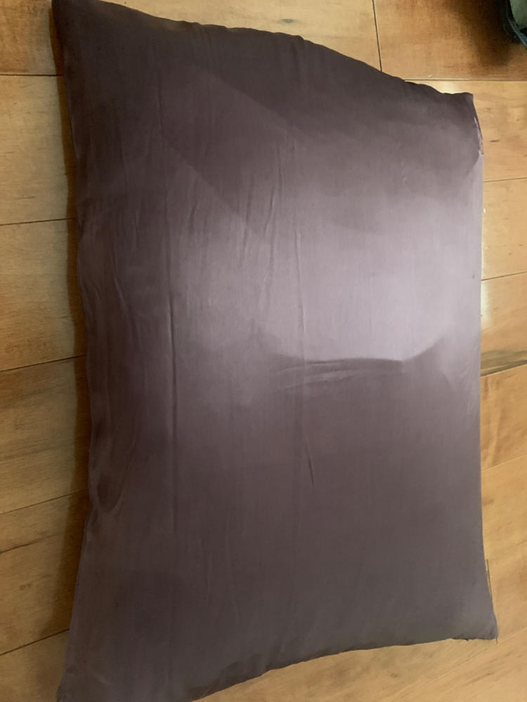 Blissy 100% Mulberry 22-Momme Silk Pillowcase - Plum - Standard