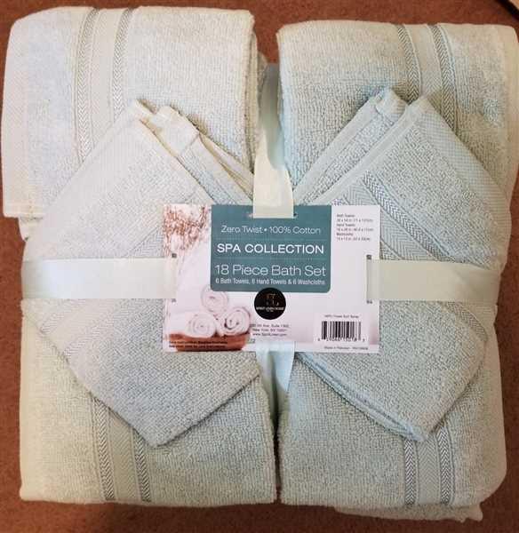 bethm verified customer review of Surf Spray 18 Piece Soft Cotton Bath Towel Set