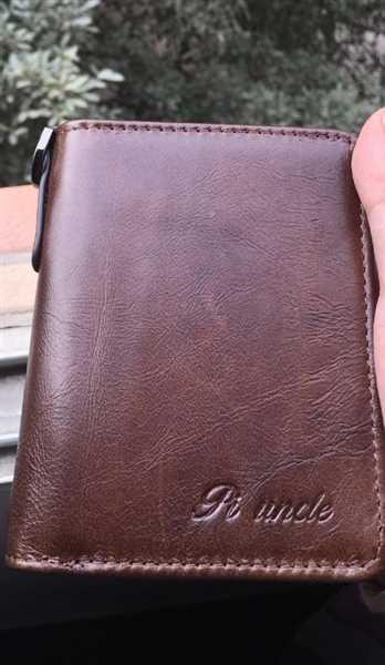 eCharm4U Men's Rfid Bifold Genuine Leather Wallet Zipper Purse Review