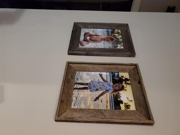 10x20 Rustic Picture Frame, Medium Width 2.75 inch Lighthouse Series