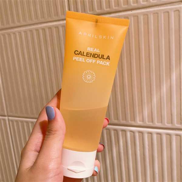 Calendula Peel Off Mask APRILSKIN US