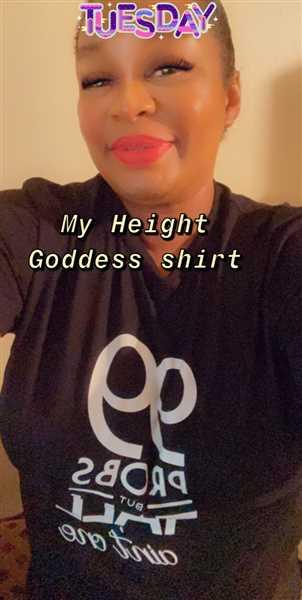 HEIGHT GODDESS  99 Problems Tee: Crew Neck Review