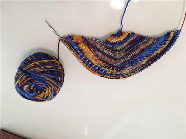 Yarn Designers Boutique Caribbean Party Hand-Painted Sock Yarn, Purple, Gold, Sky Blue Review
