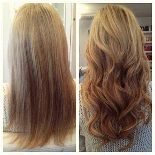 Hairlaya Hand Tied Weft Hair Extension Honey Blonde 100g