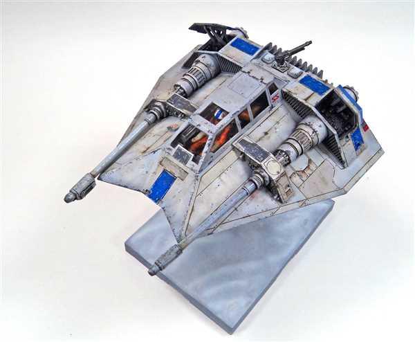 1 48 New Star Wars Snowspeeder Modified Incom T-47 Airspeeder– Usa 