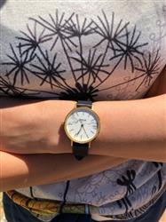 Karen Ong verified customer review of MYKU Howlite Gold 32mm Watch