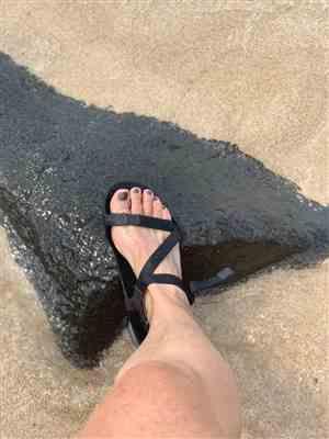 Erin F. verified customer review of Z-Trek Lightweight Sport Sandal - Women - Coal Black / Black, 9