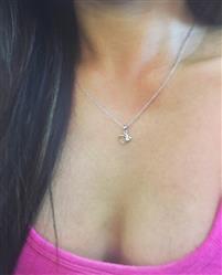 Amber H verified customer review of Dainty .1 ct Double Heart Necklace