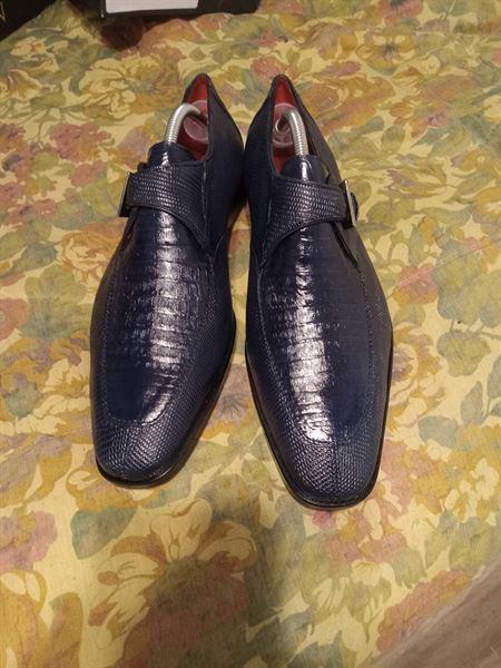 Florsheim Pisa Black Leather Crocodile Print Tassel Loafers Men’s 12 EEE NWOB Florsheim Pisa Moc Toe Tassel Loafer main image 3