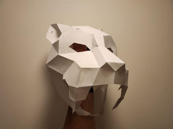 Sun Papercraft Mask By Ntanos
