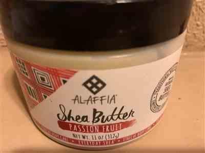 Elizabeth L. verified customer review of Alaffia Shea Butter, Passionfruit, Ft - 11 Oz