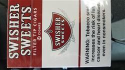 Tobacco Stock Swisher Sweets Filter Tip Cigars 18 Packs of 16 Regular Display Review
