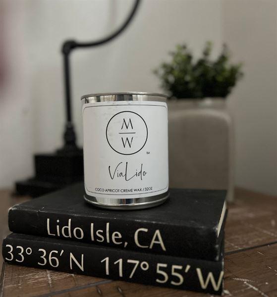 Holiday Luxury Stone Matte Glass Candle – MADERA WICK