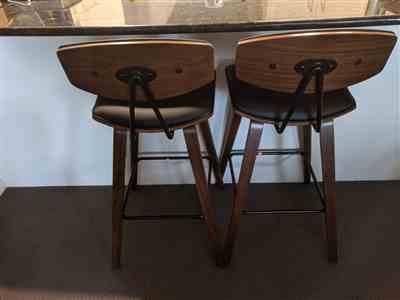 Madonna Teague verified customer review of Bonnie Kitchen Counter Stool (Set of 2) Black