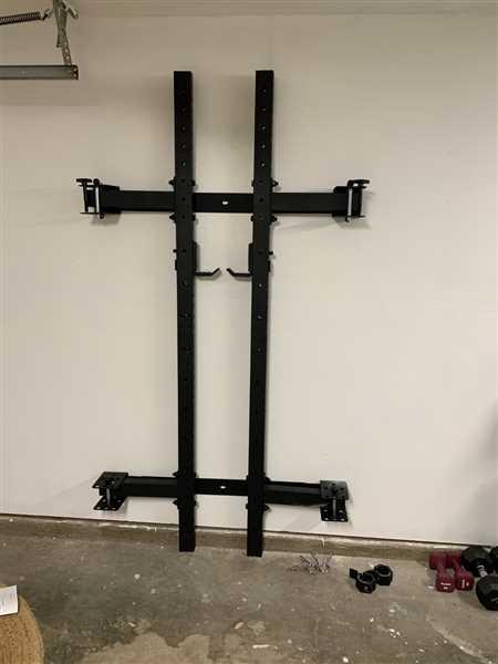 PRx Wall-Mounted Murphy Squat Rack with Pull-Up Bar - PRx Performance