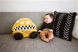 Rachel A. verified customer review of Organic Stuffed Toys, Handmade Taxi Car | Large