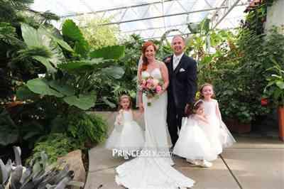 Misdress Ivory Lace Tulle Wedding Flower Girl Dress with Big Bow Review