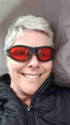 Annabel B. verified customer review of NightFall ELITE Blue Light Blocking Glasses