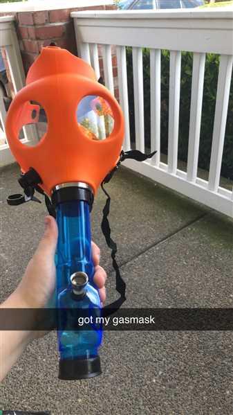 do gas mask bongs get you higher