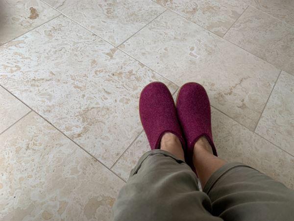 how to clean glerups slippers