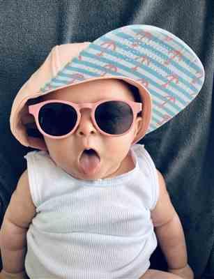 Frankie Fuller verified customer review of Original Keyhole Babiators - Limited Edition