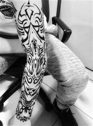 Hugo D. verified customer review of Tribal Totem Sleeve