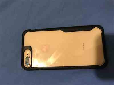 Gill Cotter verified customer review of Crystal clear back with colourful bumper protective iPhone Case