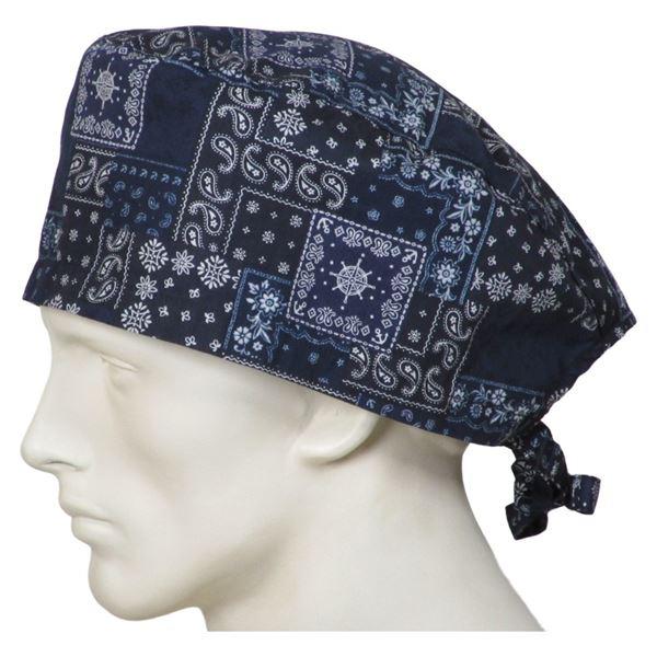 Detroit Lions Skull style scrub hat