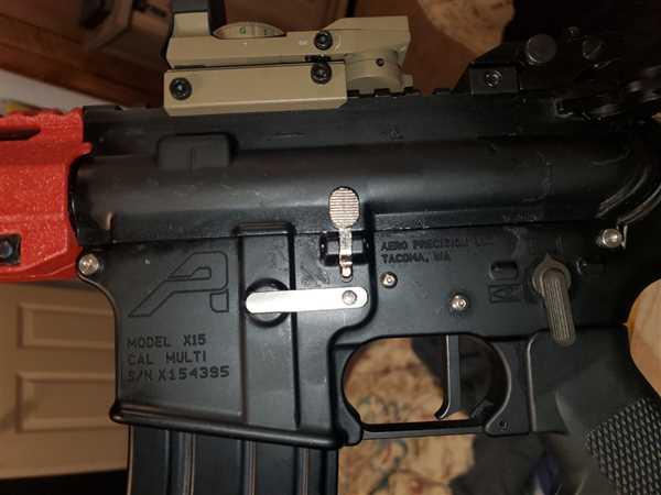 NBS AR-15 Nickel Plated Bolt Catch - AR15Discounts