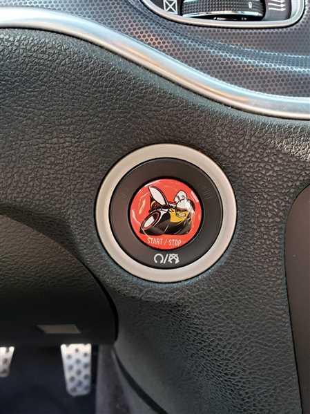 Jess verified customer review of 2011-2020 Dodge Charger Scat Pack Starter Button Overlay