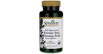 SWANSON HEALTH FULL SPECTRUM KOREAN RED GINSENG 400 mg 90 stk 