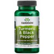 SWANSON HEALTH TURMERIC & BLACK PEPPER 60 stk 