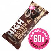 Højprotein Flapjack med chokolade brownie-smag (1x60g)