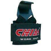 CHIBA LIFTING STRAPS POWERHOOK BLACK 