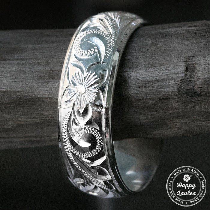 925 Stering Silver Ring Hand Engraved Old English Design