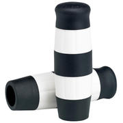 Flying Monkey Grips - Black and White Stripes - 1 inch Product Image