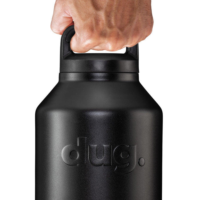 Simple Modern 64 Oz. Ascent Water Bottle - Hydro Vacuum Insulated Growler  Tumbler Flask with Handle Lid - Half Gallon Leakproof Chug Jug Double Wall  Stainless Steel Reusable -Midnight Black 