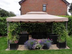 Water Resistant Outdoor Fabric - Polyester 180gsm PA Coated - 150cm Wi –  Gazebo Spare Parts