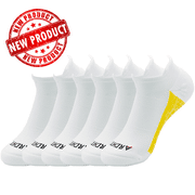 New Athletic Ankle Sock 6-Pack in White version improved version Product Image
